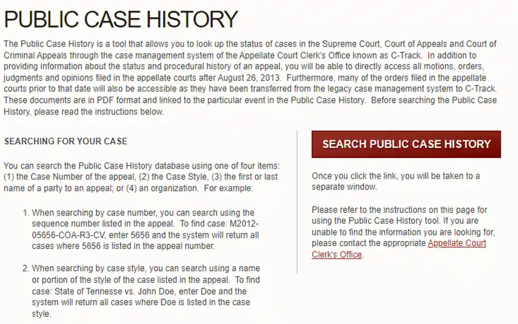 Free Tennessee Public Records Divorce Marriage Warrants